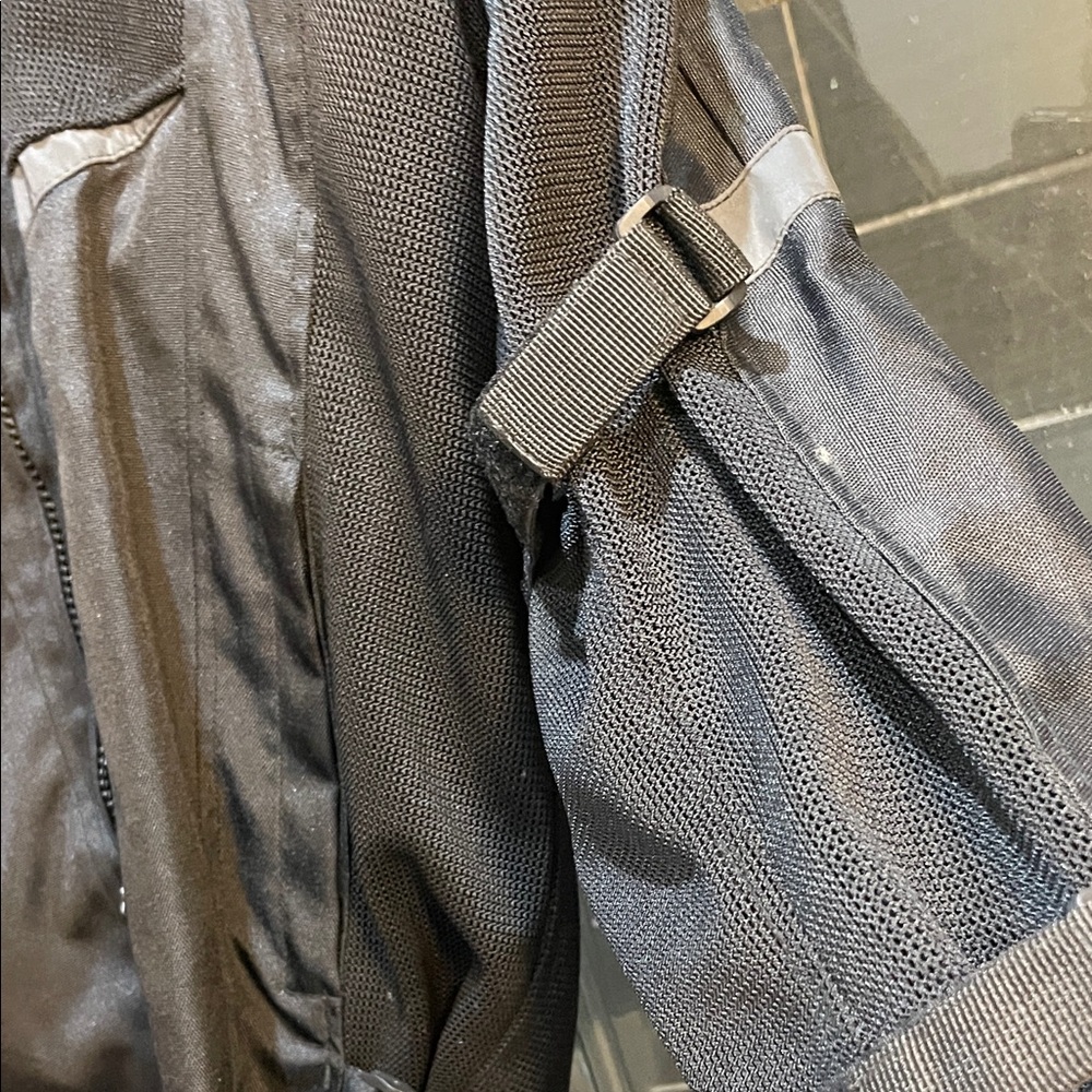 Black Textile Motorcycle Jacket - image 6